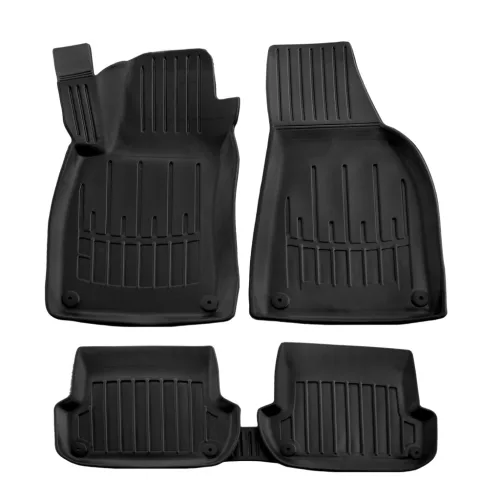 EgriAuto 3D covorașe de cauciuc premium cu capse Audi A4 (B6) 2000-2004 5 buc