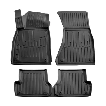   EgriAuto covoare auto premium 3D cu prindere Audi A6 (C7) 2011-2018 5 buc.