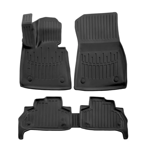 EgriAuto 3D covorașe de cauciuc premium cu capse BMW X5 (G05) 2018- 5 buc