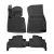 EgriAuto 3D covorașe de cauciuc premium cu capse BMW X5 (G05) 2018- 5 buc