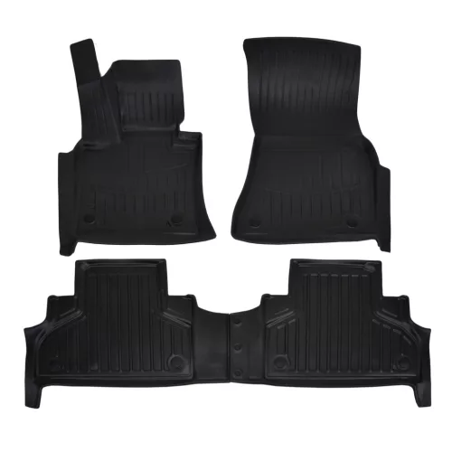 EgriAuto 3D covorașe de cauciuc premium cu capse X6 F16 2014-2019 4 buc