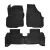 EgriAuto covoare auto 3D premium cu prindere OPEL Almera-E 2016- 4 buc.