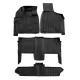 EgriAuto covoare auto premium 3D cu prindere Dodge Grand Caravan 5 2008–2020 4 buc.