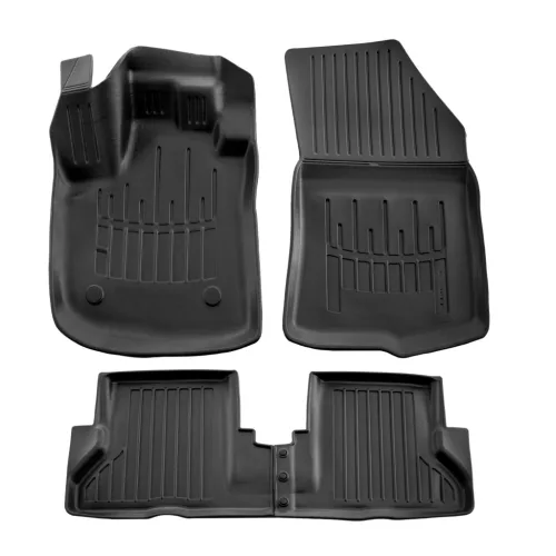 EgriAuto 3D covorașe de cauciuc premium cu capse Dacia Dokker 2012-2021 4 buc