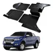 EgriAuto 3D covorașe de cauciuc premium cu capse Ford Ranger T6 T7 2012-