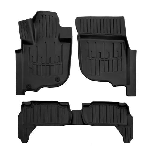 EgriAuto 3D covorașe de cauciuc premium cu capse Mitsubishi Pajero Sport 3 2015- 5 buc
