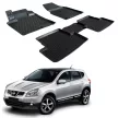 EgriAuto 3D covorașe de cauciuc premium cu capse Nissan Qashqai J10 2008-2013