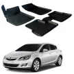 EgriAuto 3D covorașe de cauciuc premium cu capse Opel Astra J 2010-2016