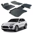 EgriAuto covoare auto premium 3D cu prindere VOLKSWAGEN Touareg 2010-2018
