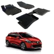 EgriAuto 3D covorașe de cauciuc premium cu capse Renault Clio 4 2013-