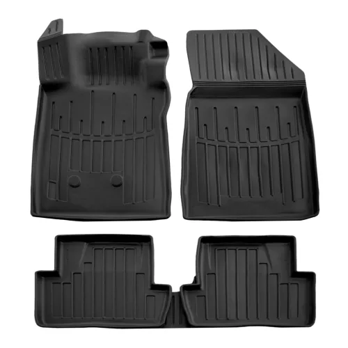EgriAuto 3D covorașe de cauciuc premium cu capse Renault Clio III 2005-2012 5 buc