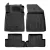 EgriAuto 3D covorașe de cauciuc premium cu capse Renault Clio III 2005-2012 5 buc