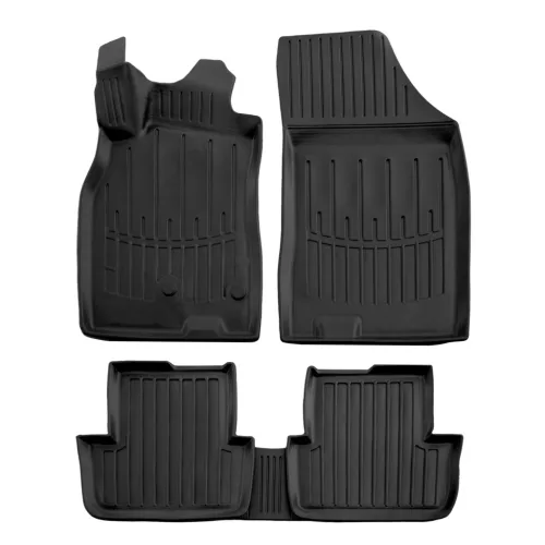 EgriAuto 3D covorașe de cauciuc premium cu capse Renault Megane III 2008-2015 5 buc