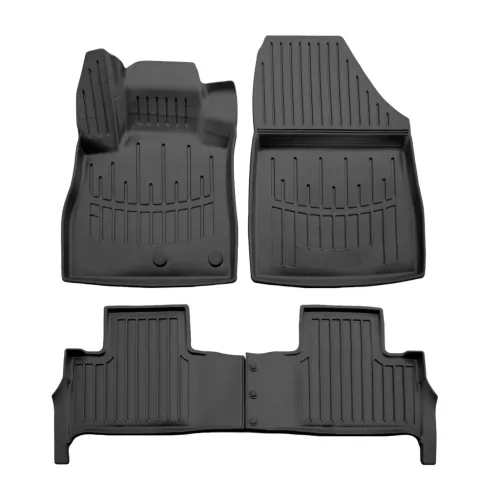 EgriAuto 3D covorașe de cauciuc premium cu capse Renault Scenic IV 2016- 4 buc