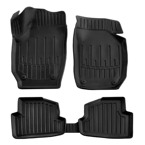 EgriAuto 3D covorașe de cauciuc premium cu capse Skoda Fabia II (5J) 2007-2014 5 buc