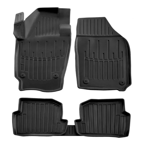 EgriAuto 3D covorașe de cauciuc premium cu capse Skoda Fabia III (NJ) 2014- 5 buc