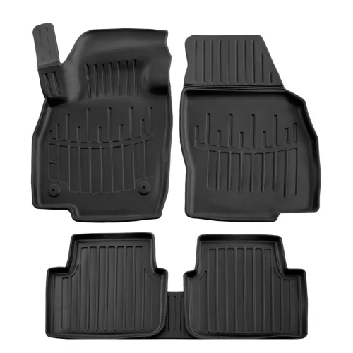 EgriAuto 3D covorașe de cauciuc premium cu capse Skoda Kamiq 2019- 5 buc