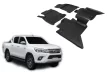 EgriAuto 3D covorașe de cauciuc premium cu capse TOYOTA Hilux 4 door 2015-