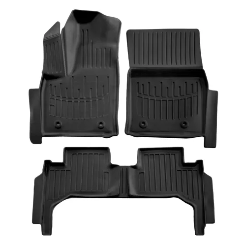 EgriAuto 3D covorașe de cauciuc premium cu capse Toyota Land Cruiser 300 2021- 5 buc