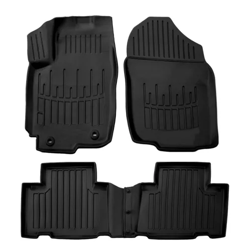 EgriAuto 3D covorașe de cauciuc premium cu capse Toyota RAV 4 (XA40) 2013-2018 4 buc