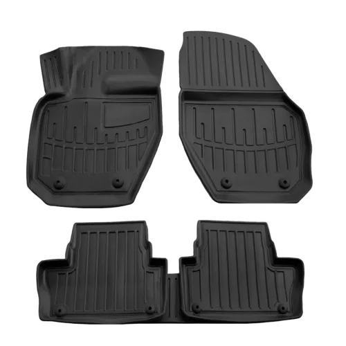 EgriAuto 3D covorașe de cauciuc premium cu capse Volvo XC60 2008-2017 5 buc