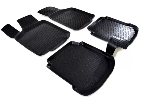 EgriAuto 3D covorașe de cauciuc premium cu capse Leon 1998-2005