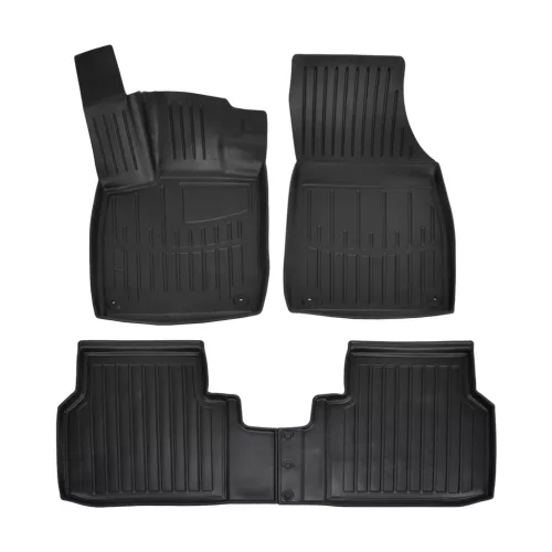 EgriAuto 3D covorașe de cauciuc premium cu capse Volkswagen ID.4 X 2020- 4 buc