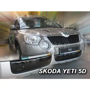   Încărcare de grilă de răcire de iarnă SKODA Yeti 2009-2013 (inferior)