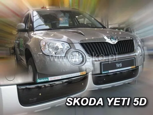 De iarnă husă de grilă Škoda Yeti 2009-2013 (inferior)