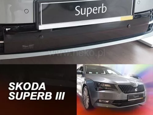 De iarnă husă de grilă Škoda Superb III. 2015-2019 (inferior, facelift înainte de)