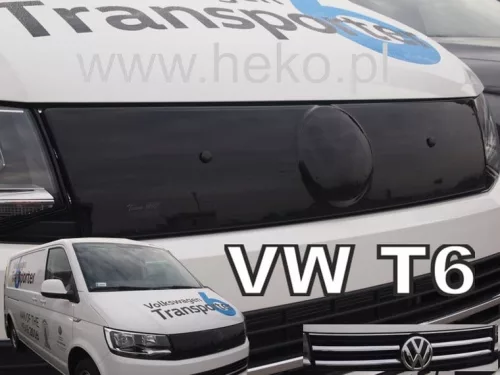 VW Transporter T6/Caravelle 2015-2021 de iarnă husă grilă radiator(superior, crom grilă)