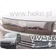VW Transporter T6/Caravelle 2015-2021 de iarnă husă grilă radiator(superior, negru maszk)