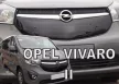 Opel Vivaro 2014-2019 de iarnă husă grilă radiator(superior)