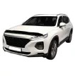 EgriAuto deflector capotă HYUNDAI Santa Fe 2018-2024, 2021-2024