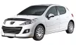 EgriAuto deflector capotă PEUGEOT 207 2009-2012