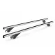 EgriAuto 135 cm suport de plafon din aluminiu pentru mașini cu bare longitudinale, blocabil 90 kg