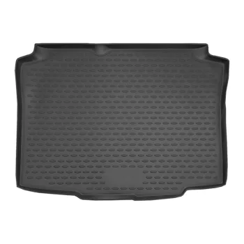   EgriAuto tavă de portbagaj din cauciuc neagră Seat Ibiza 3D 5D 2008-2017 Hatchback