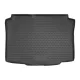 EgriAuto tavă de portbagaj din cauciuc neagră Seat Ibiza 3D 5D 2008-2017 Hatchback