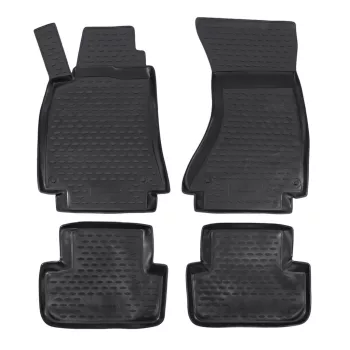   EgriAuto covoare auto premium 3D cu prindere Audi A4 B8 2007-2015