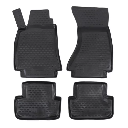 EgriAuto 3D covorașe de cauciuc premium cu capse Audi A4 B8 2007-2015