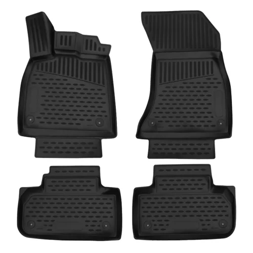 EgriAuto 3D covorașe de cauciuc premium cu capse Audi Q5 2017-2023 4 buc