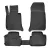 EgriAuto 3D covorașe de cauciuc premium cu capse Bmw 3-serie E90/E91 2006-2015