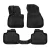 EgriAuto 3D covorașe de cauciuc premium cu capse Bmw X1 (F48) 2015-2021 4 buc
