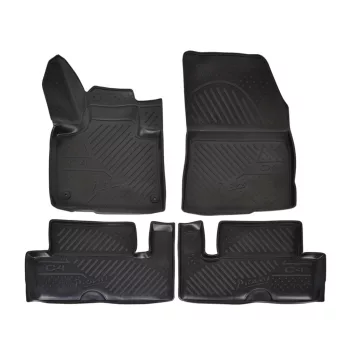   EgriAuto 3D covorașe de cauciuc premium cu capse Citroen C4 Picasso 2014-2019