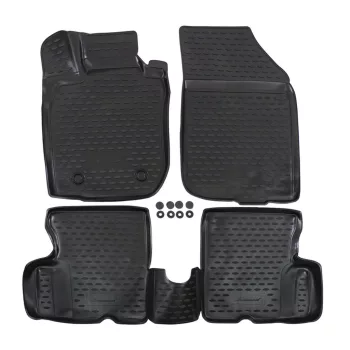   EgriAuto covoare auto 3D premium cu prindere Dacia Duster 2WD 2011-2015