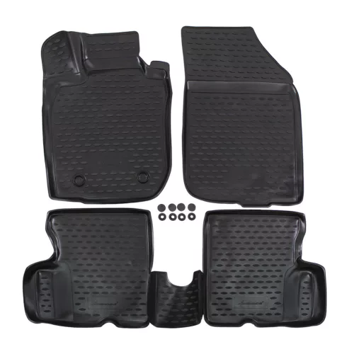 EgriAuto 3D covorașe de cauciuc premium cu capse Dacia Duster 2WD 2011-2015