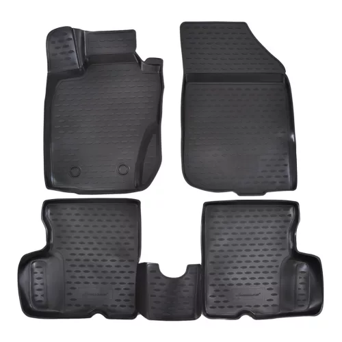 EgriAuto 3D covorașe de cauciuc premium cu capse Dacia Duster 4WD 2011-2015