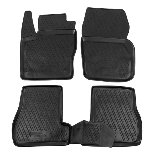 EgriAuto 3D covorașe de cauciuc premium cu capse Ford Focus III 2011-2015