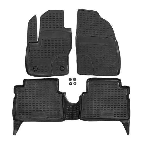 EgriAuto 3D covorașe de cauciuc premium cu capse Ford Kuga 2008-2012