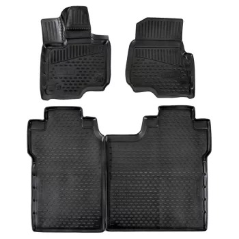   EgriAuto covoare auto 3D premium cu prindere FORD F-150 2015-2020 Sercrew